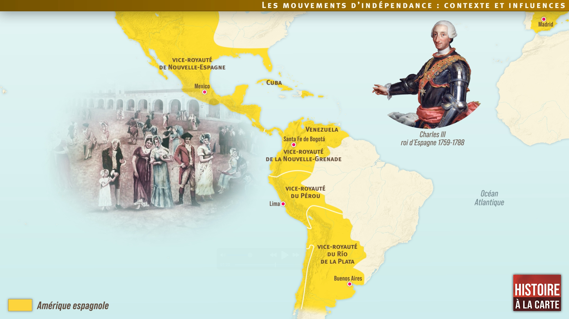 Los movimientos de independencia: contexto e influencias