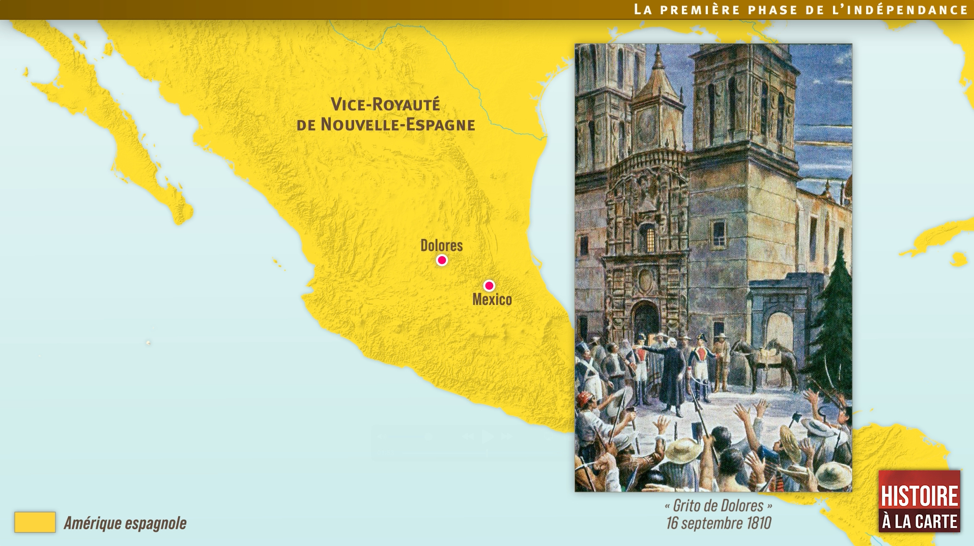 La primera fase de la independencia (1808-1814)