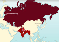 La expansión del imperio ruso después de 1815