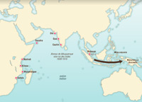 La expansión  portuguesa en el océano Índico