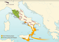 Los pueblos de la península italiana (mediados del primer milenio)