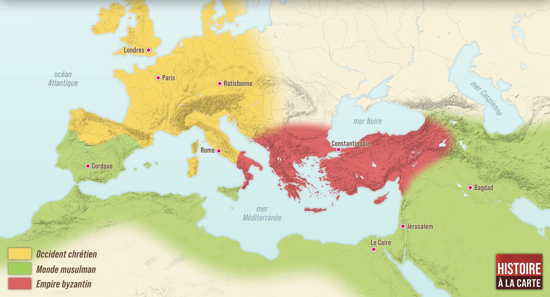El Mediterráneo en vísperas de la primera cruzada